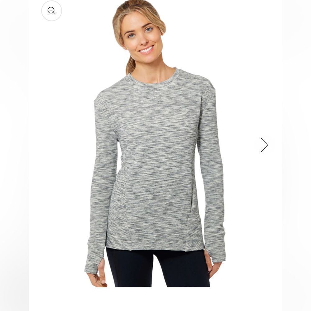 SHAPE LIGHT GREY ODYSSEY PULLOVER medium